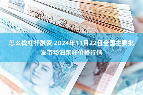 怎么找杠杆融资 2024年11月22日全国主要批发市场油菜籽价格行情